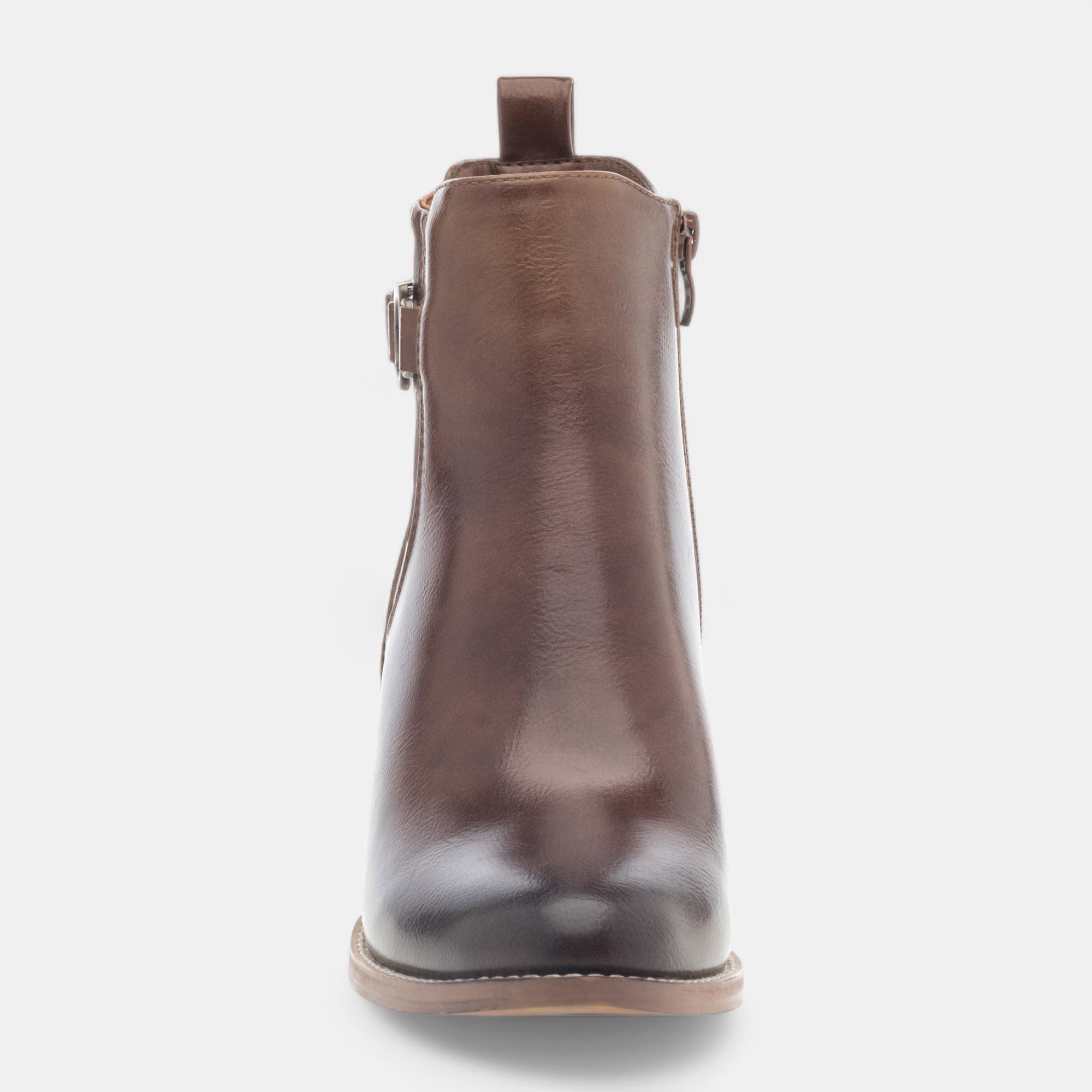 Bottines à talon Femme cognac