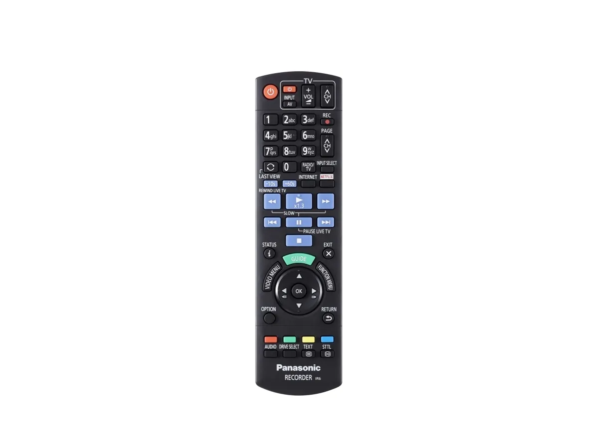 Panasonic DMR-BST765 - 3D Blu-ray diskoptager med TV tuner og HDD - Eksklusiv - Ethernet, Wi-Fi