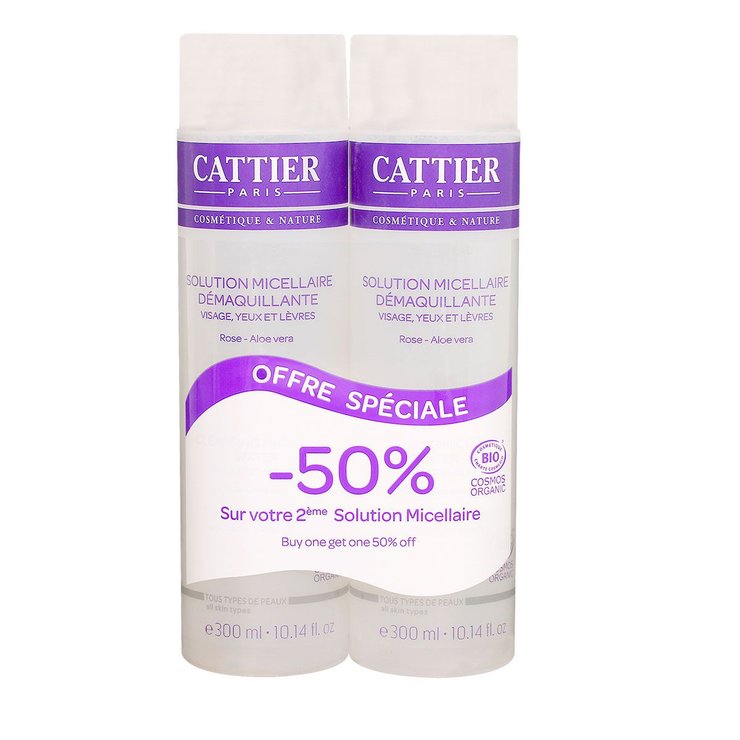 Solution micellaire démaquillante 2x300ml