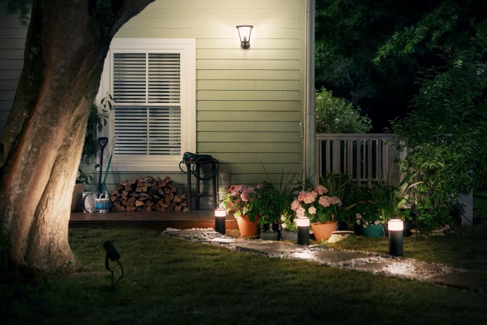Philips Hue -Calla Outdoor Pedestal Extension - White & Color Ambiance