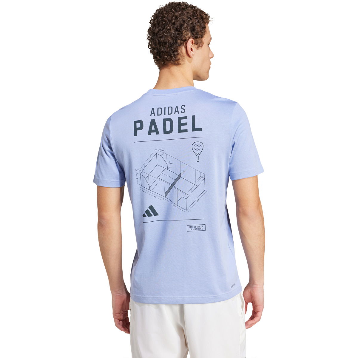 adidas Graphic Padel T-shirt Herre