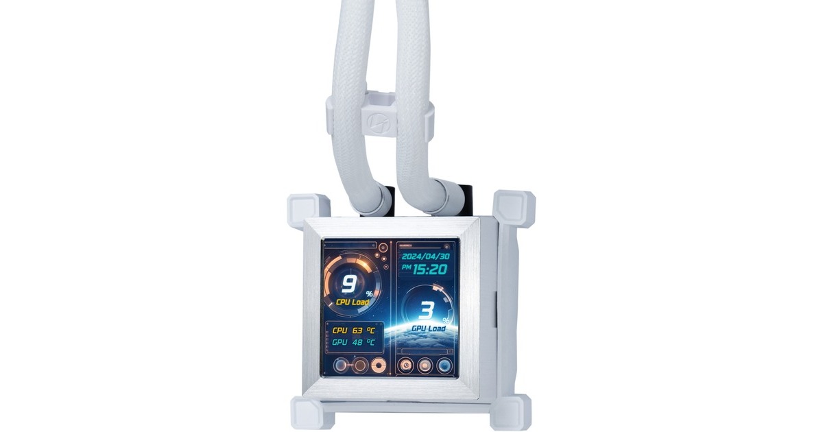 Lian LiHydroShift LCD 360S waterkoeling  (Wit)