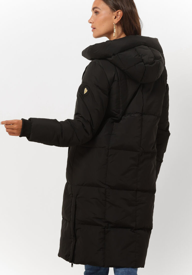 MOS MOSH zwarte mos mosh gewatteerde jas nova square down coat