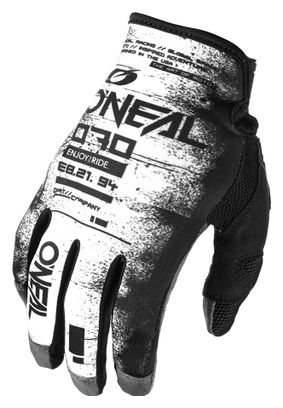 Gants Longs O'Neal Mayhem Scarz Noir/Blanc