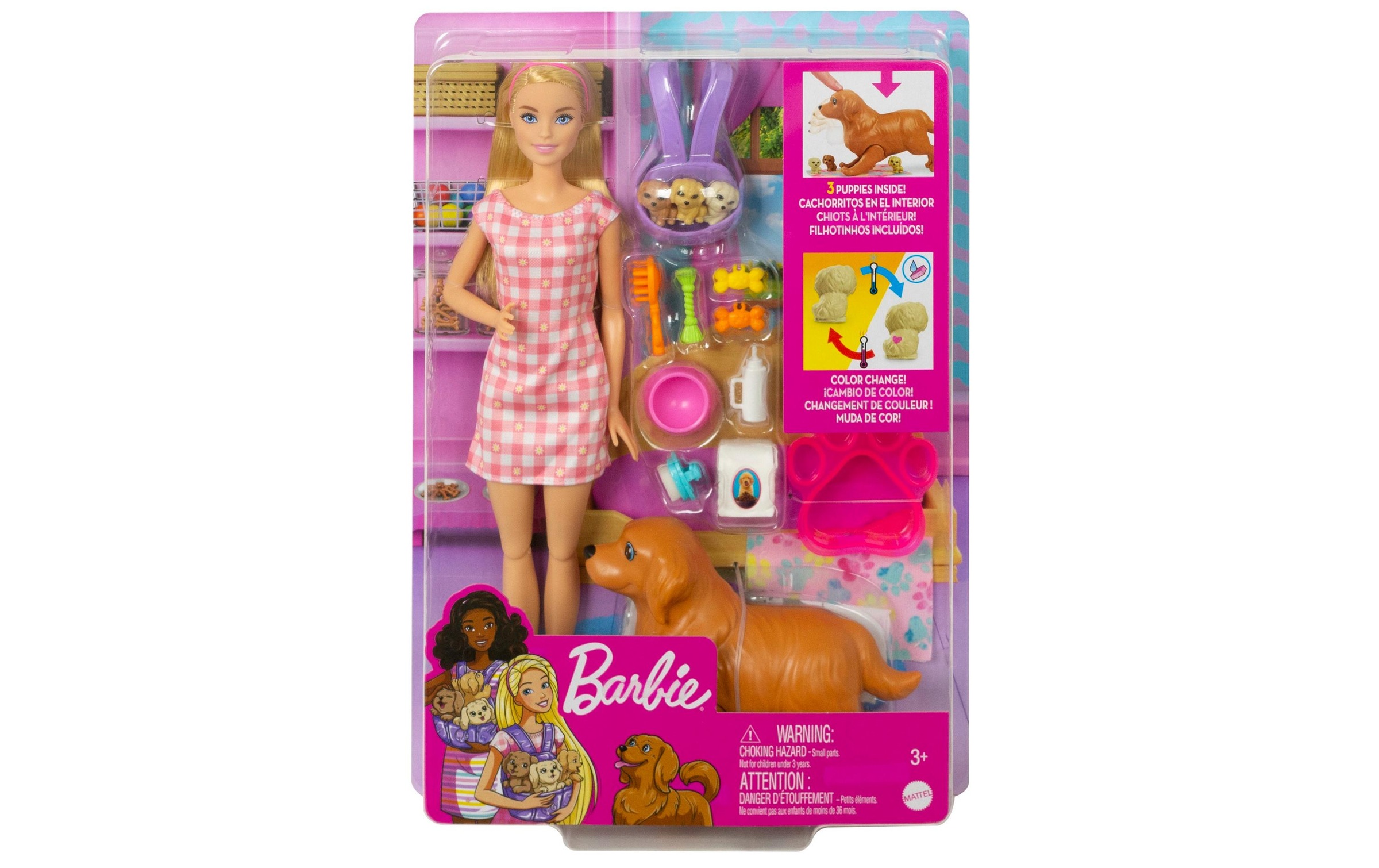 Barbie Spielwelt »Puppe mit Hund«