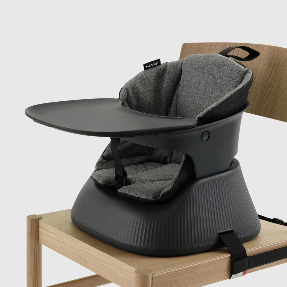 Køb Hannie Charcoal Black The Portable High Chair