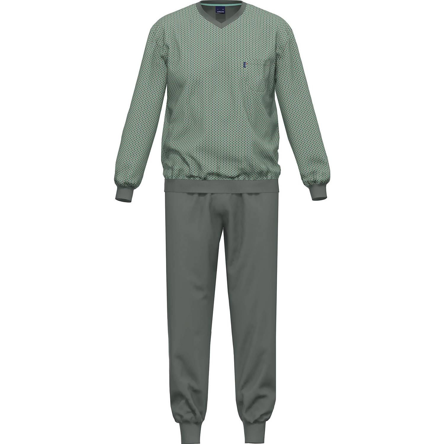 Ammann Bio Single-Jersey Herren-Schlafanzug