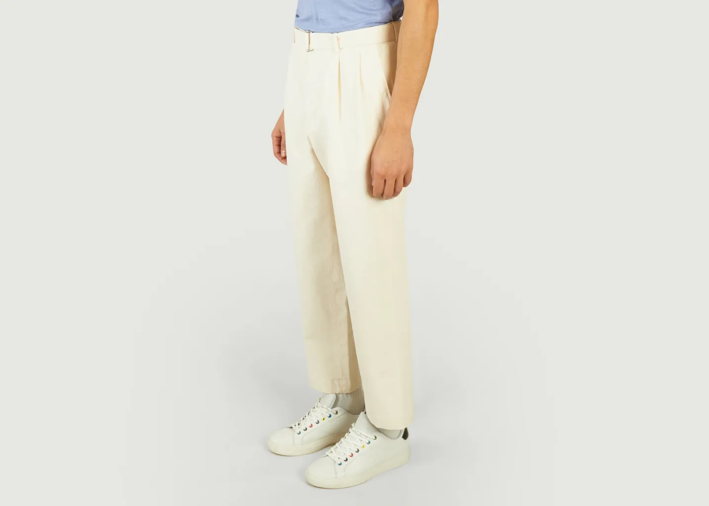 Pantalon chino en twill de coton bio Luigi Officine Générale
