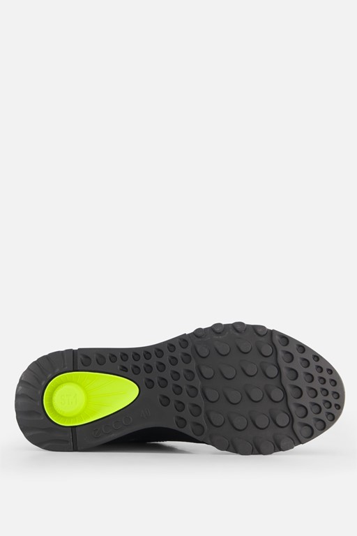 Ecco Exostride M Sneakers zwart Nubuck