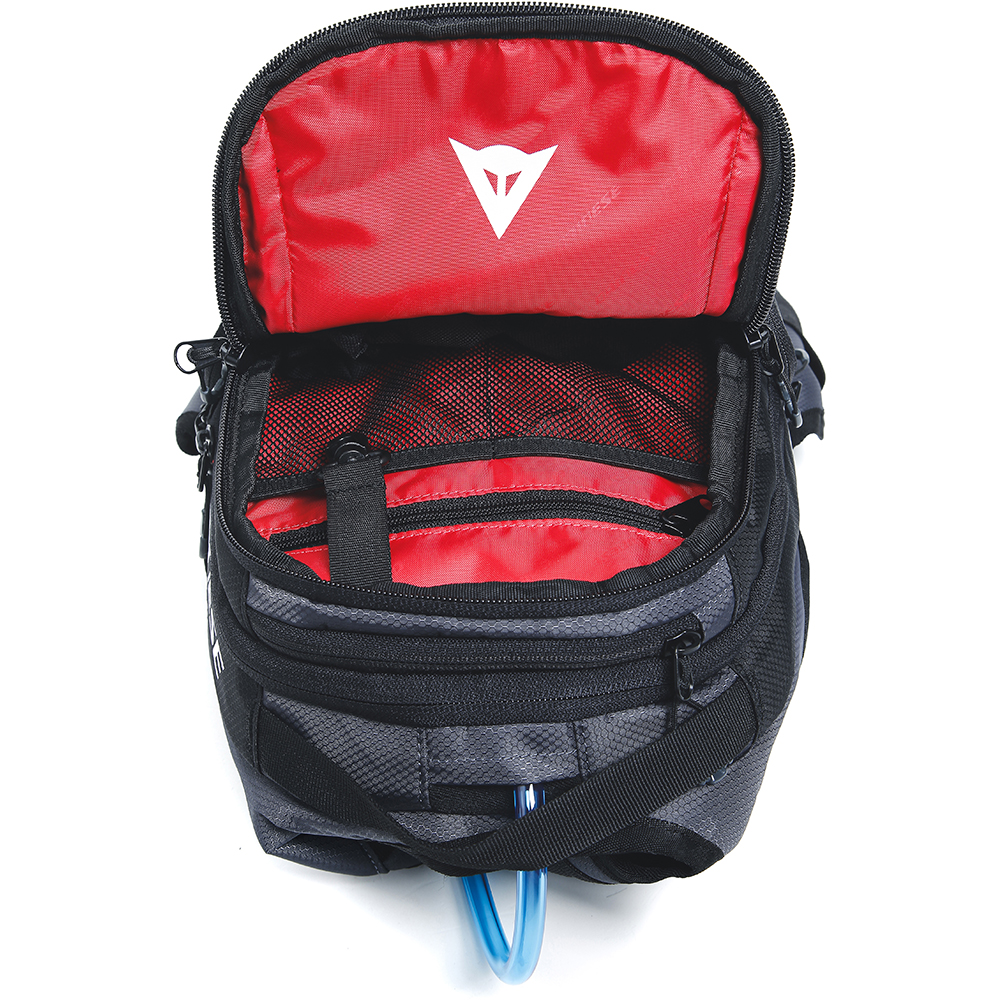 Dainese - Poche à eau Alligator Noir / Gris / Rouge