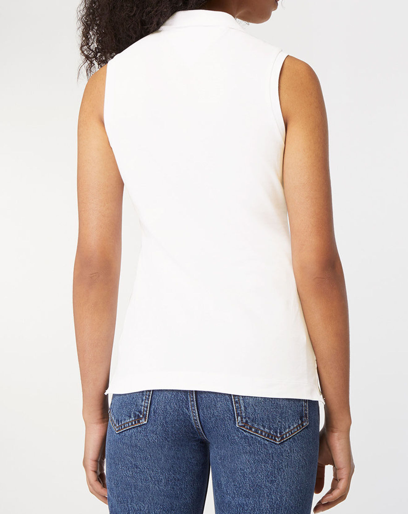 Tommy Hilfiger Polo slim blanc