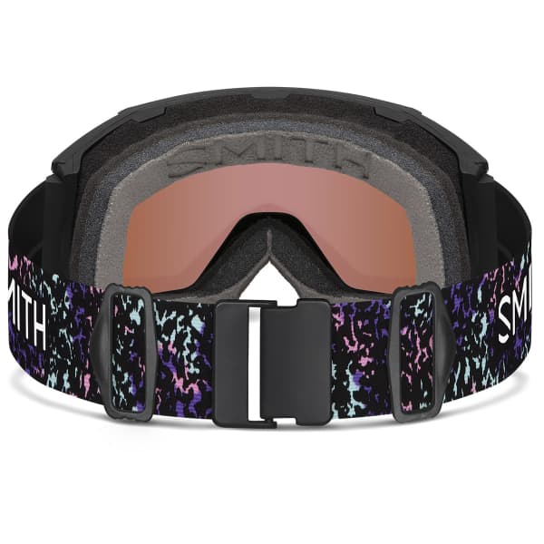 Masque de ski SMITH SQUAD MAG BLACK STUDY HALL CHROMAPOP EVERYDAY VIOLET MIRROR