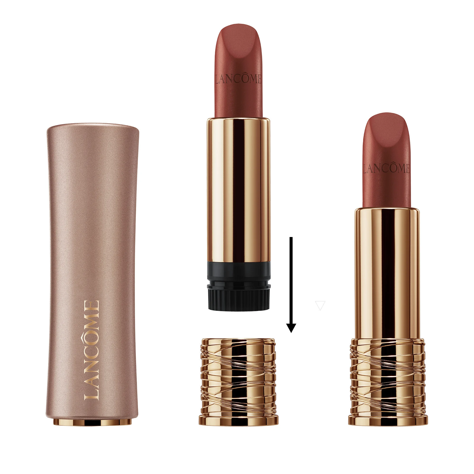 L'ABSOLU ROUGE INTIMATTE recharge |- 289 French Peluche