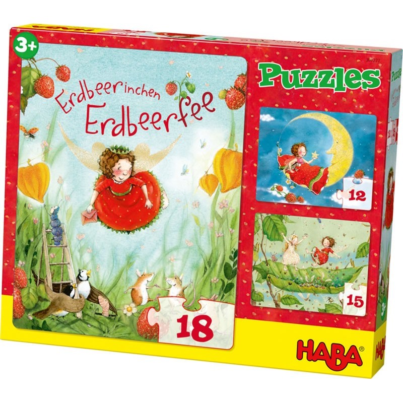 Puzzles Fraisette la fée des fraises