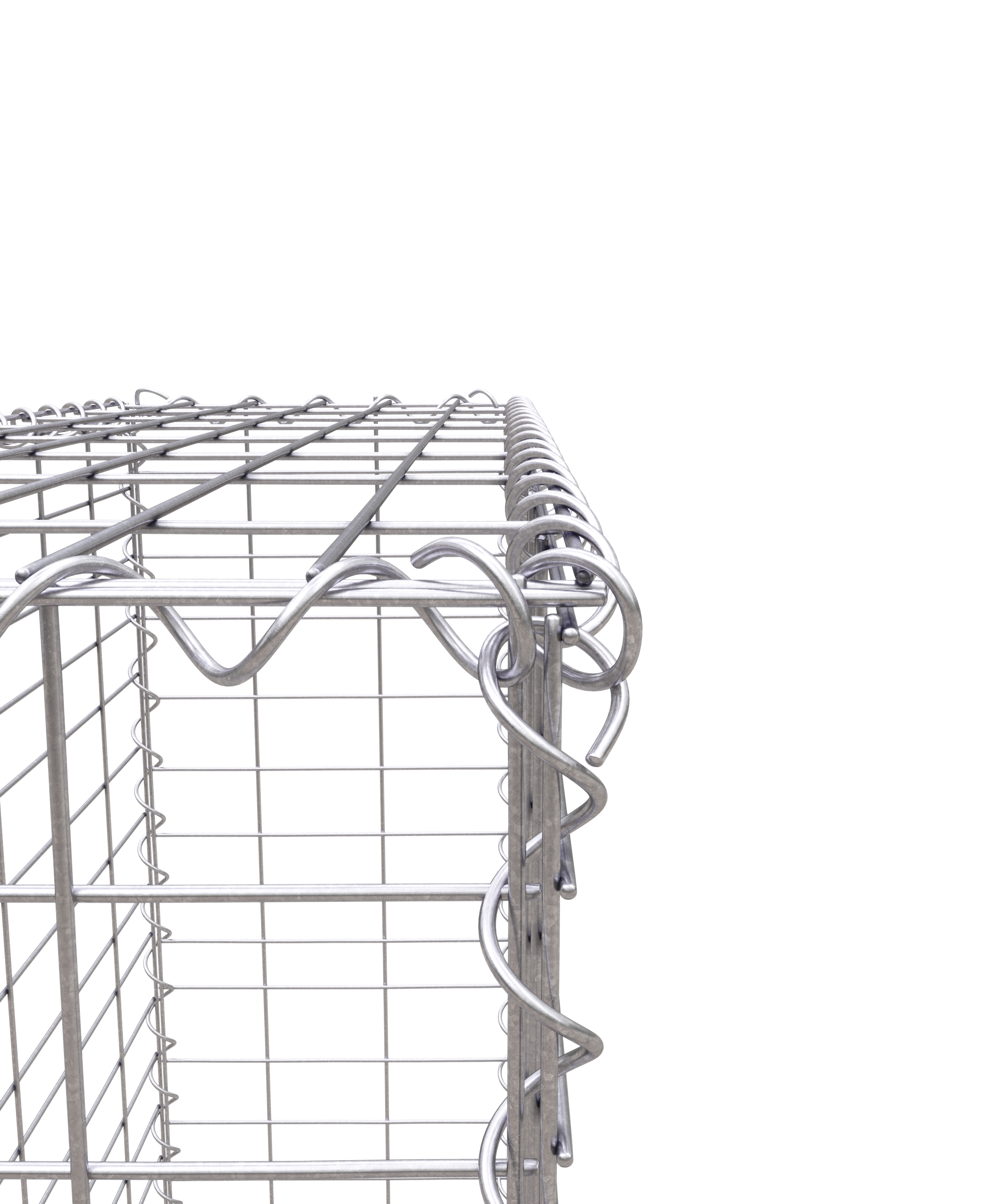 Gabione 80 x 30 x 100 cm