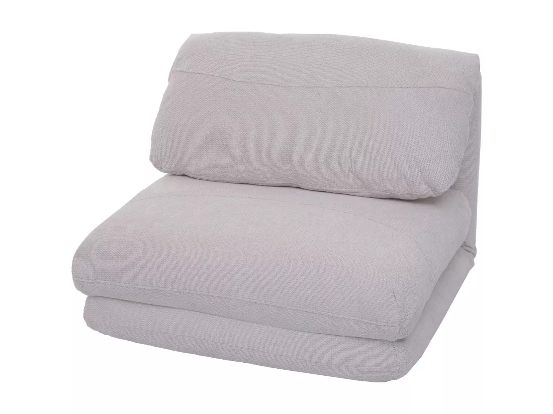 Fauteuil-lit MCW-E68, beige