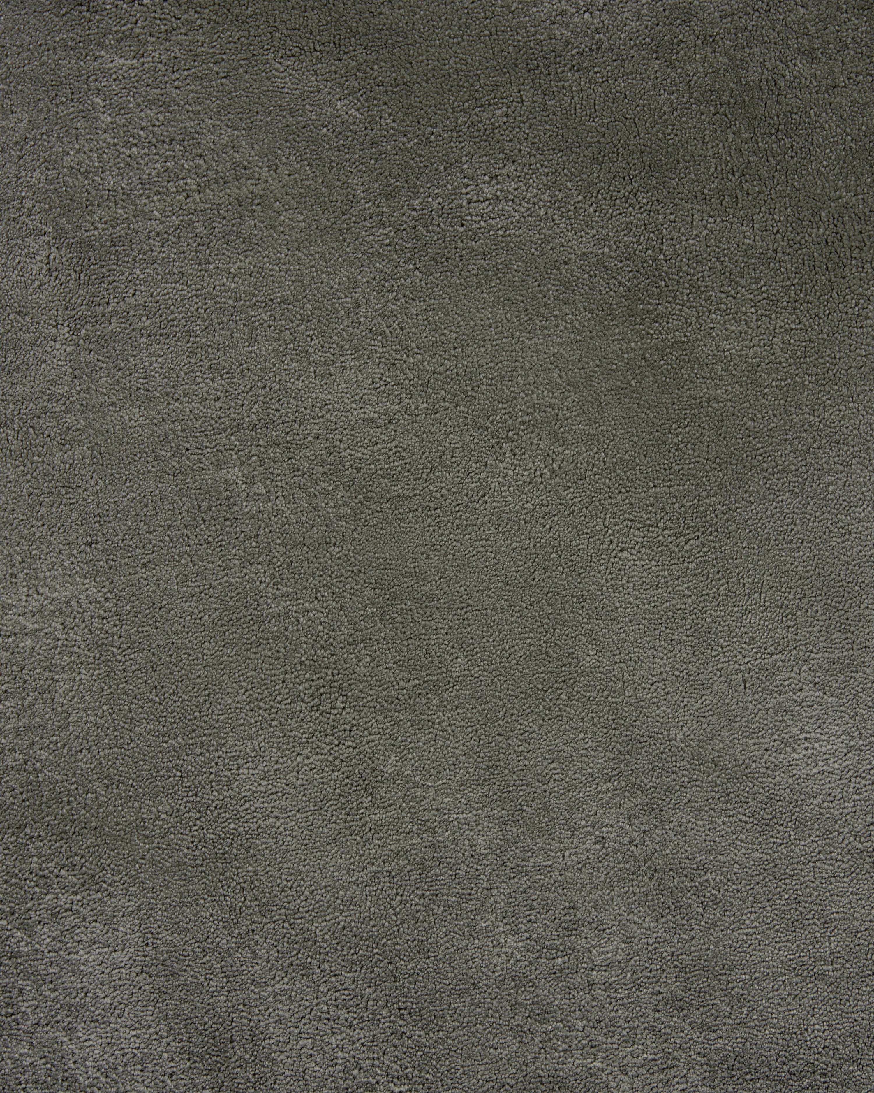 Vloerkleed GESI II Donkergrijs ø 140 cm Viscose