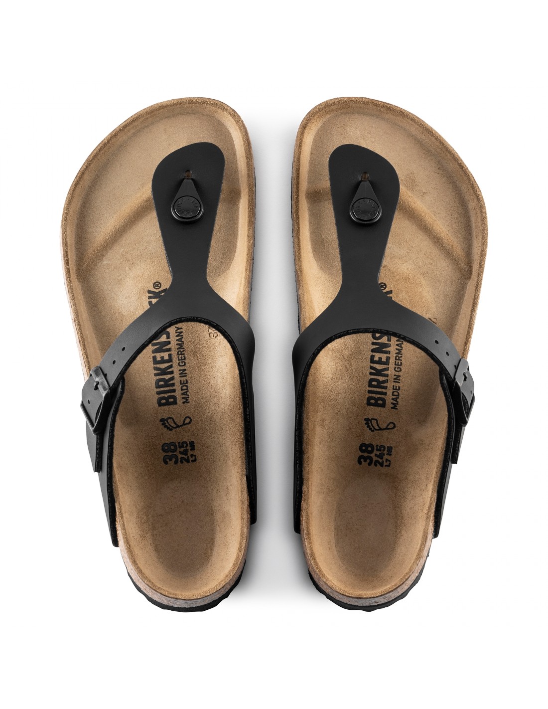 birkenstock Mules Femme Gizeh Bf Black