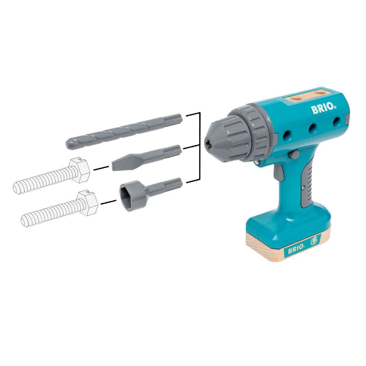 BRIO Spiel Builder Akkuschrauber