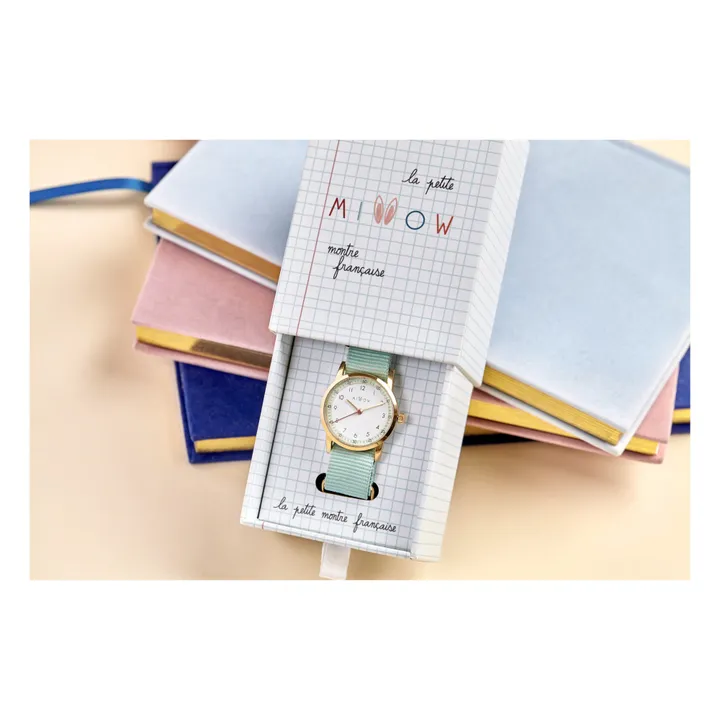 Millow Montre Opale | Vert d'eau