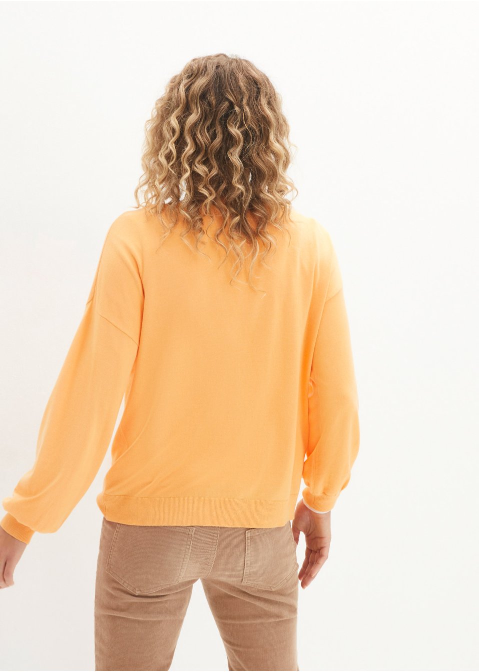 Pull oversize avec décolleté en V plongeant