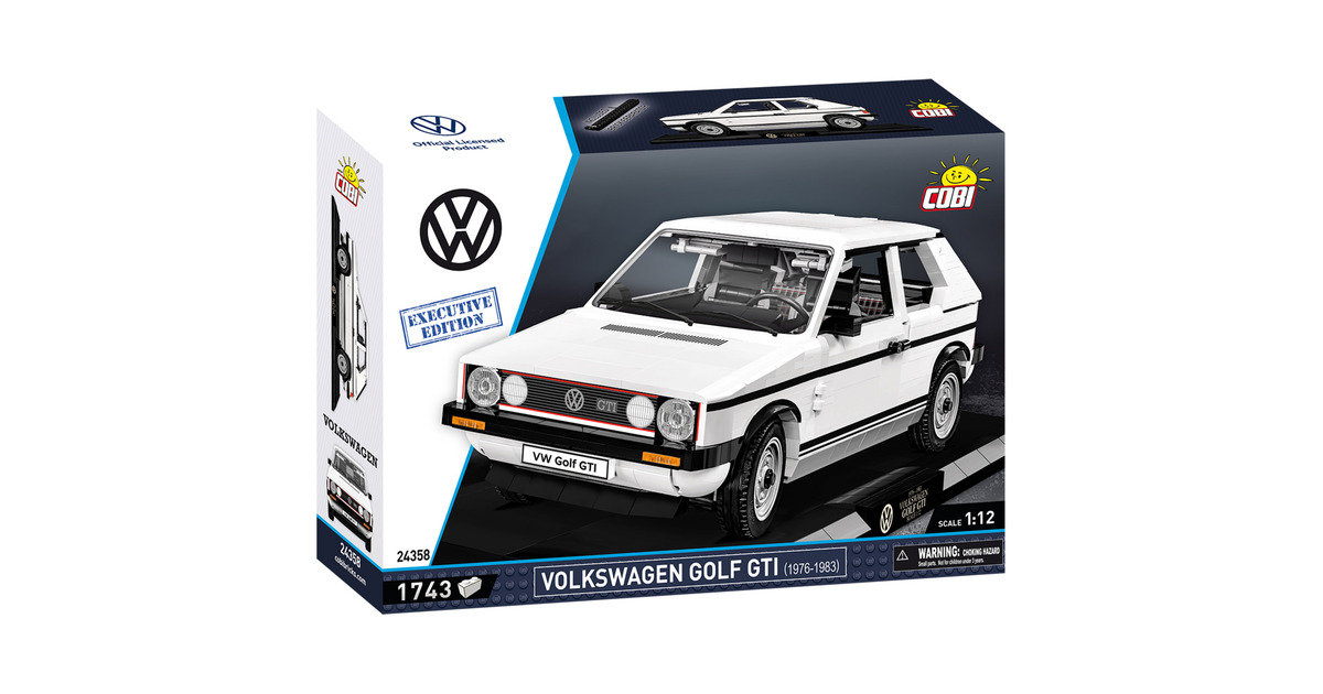 COBIVolkswagen Golf GTI (1976-1983) - Executive Edition Constructiespeelgoed  (Schaal 1:12)
