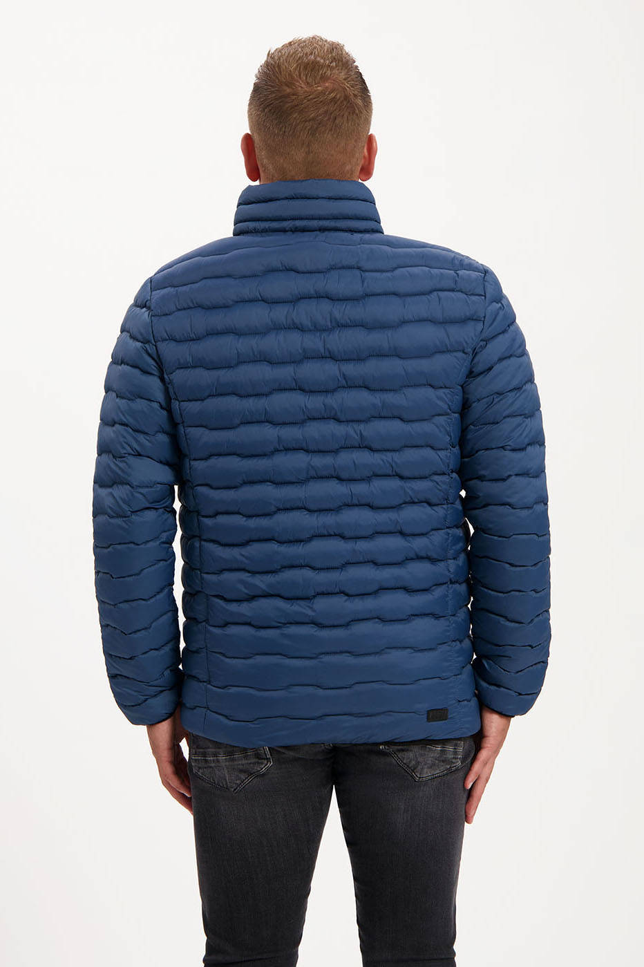 Kjelvik outdoor jas Hjalmar blauw