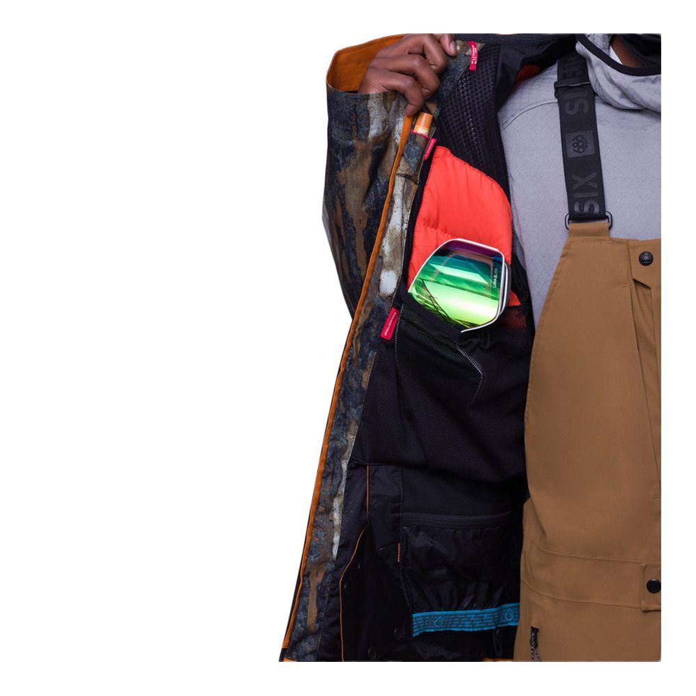 686 GORE-TEX HYDRA DOWN THERMAGRAPH - Veste ski Homme cypress green bark camo
