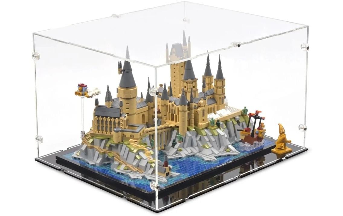 Baukasten Acryl-Display für LEGO 76419 Harry PotterAcry-Display-Box für LEGO Harry Potter – Schloss Hogwarts mit Schlossgelände