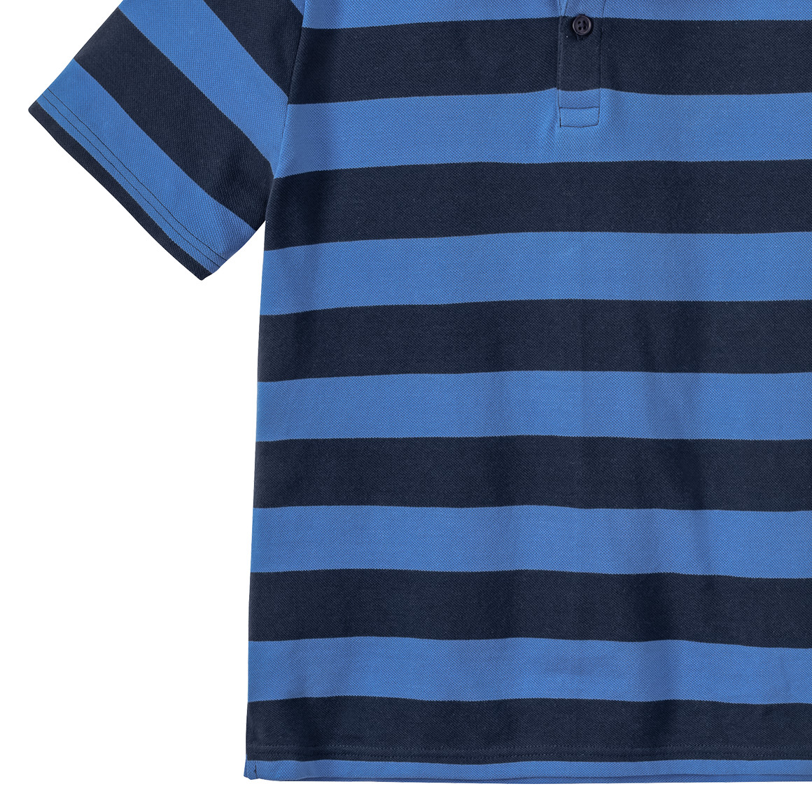 Yigga Jungen Poloshirt mit Streifen blau / dunkelblau
