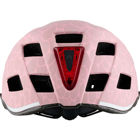 SCO cykelhjelm med lys - rosa