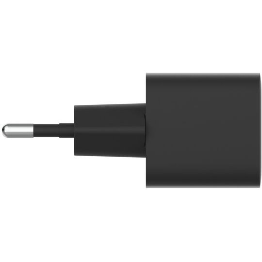 Chargeur pour téléphone mobile Belkin USB-C BoostCharge 25 W Noir pour Smartphone et Tablette + câble USB-C vers USB-C 1 m