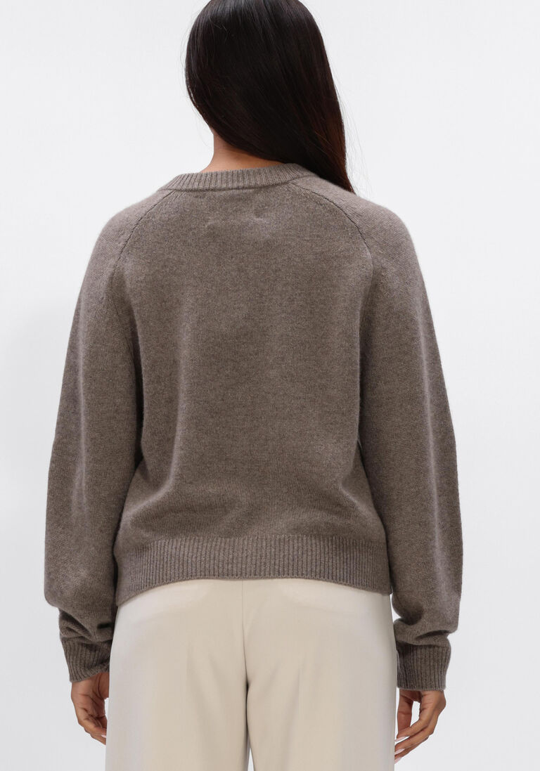 taupe lisa yang vest nessie zip cardigan jacket