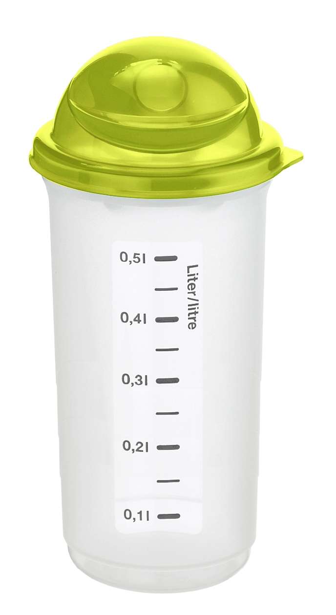 Rotho Shaker Rondo Mixbecher 0,5 Liter limetten