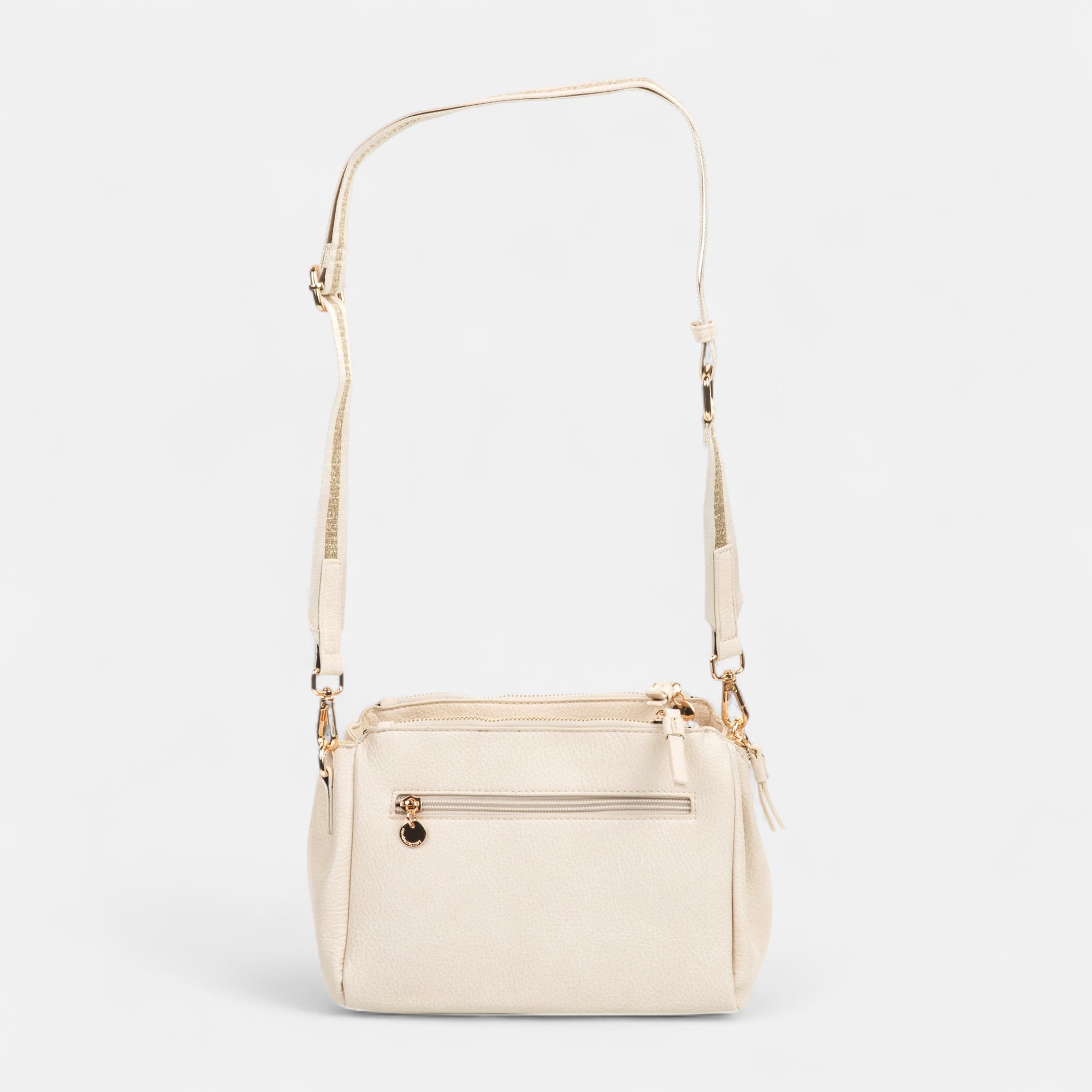 Sac bandoulière beige