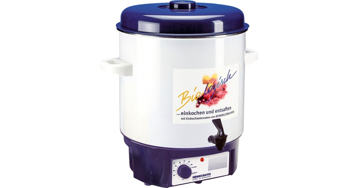 RommelsbacherKA 1801 inmaakketel  (Wit/blauw, 27 liter)