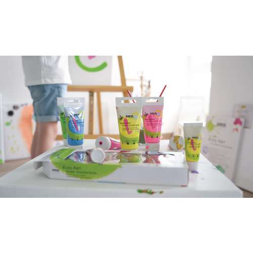 KREUL KIDS ART Kinder-Künstlerfarbe, 8er-Set