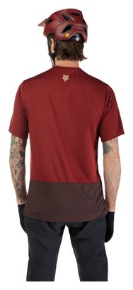 Maillot Manches Courtes Homme Fox Ranger Wordmark Rouge