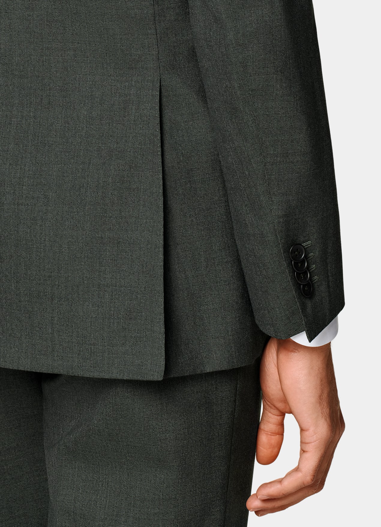 Costume Perennial Havana coupe Tailored vert foncé