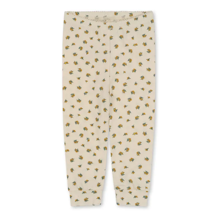 Konges Sløjd Pantalon Basic Jersey Coton Bio | Ecru