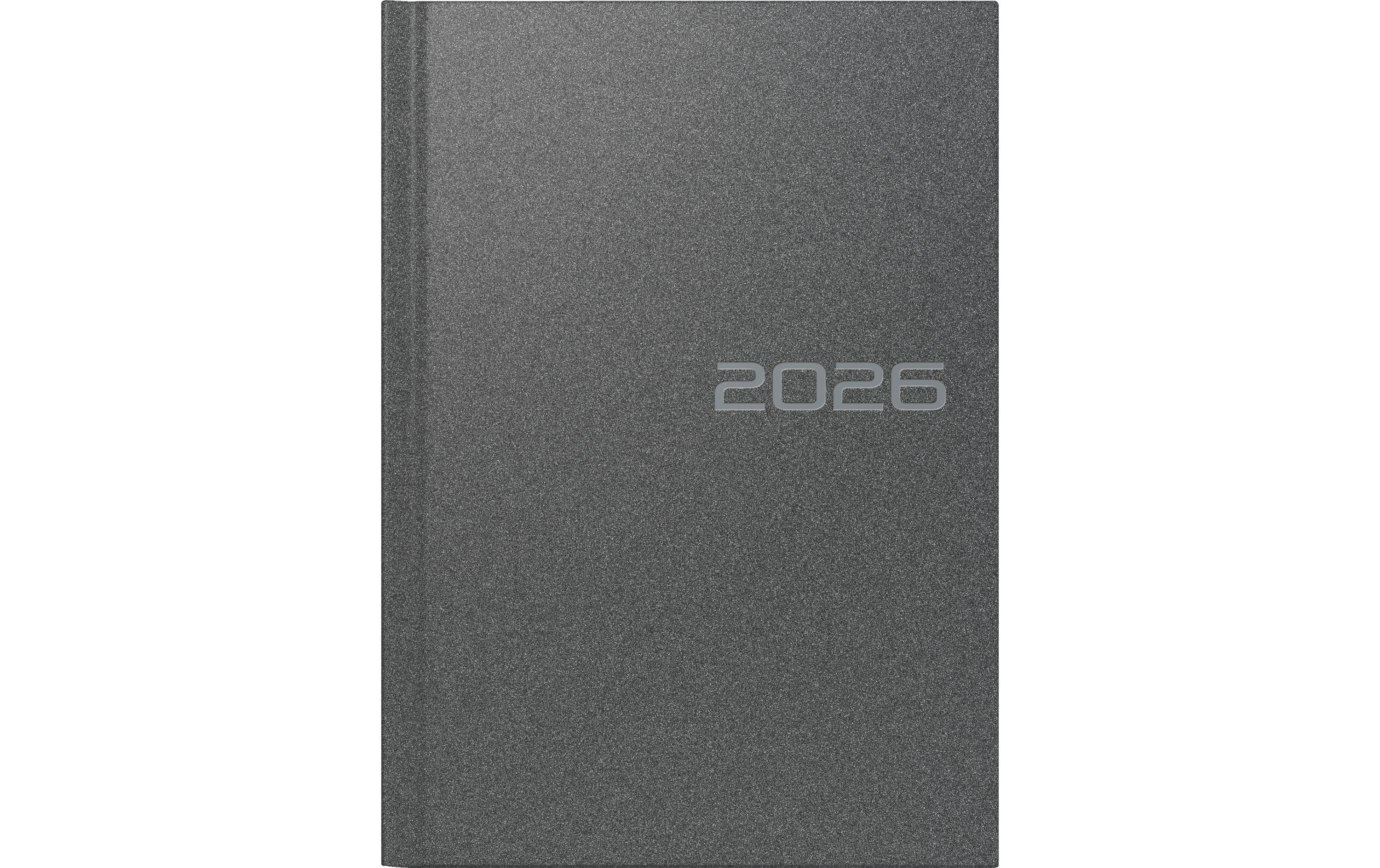 Tagesagenda Ridoide Mentor Reflecion 2026, GrauTagesplaner