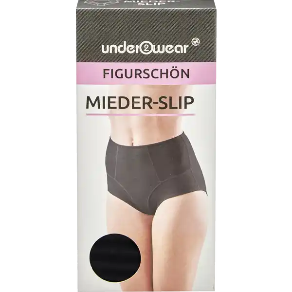 under2wear Mieder-Slip XL schwarz