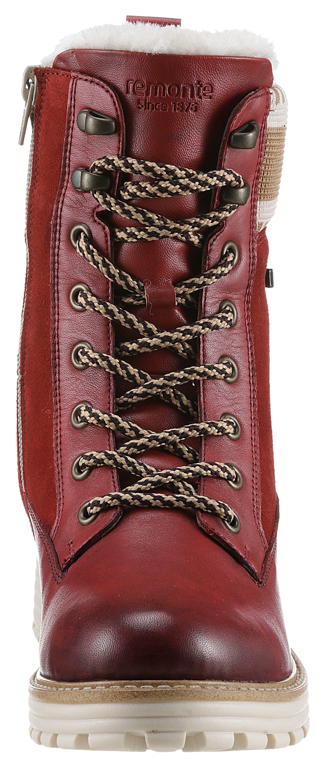 Remonte Winterboots »Elisabeth Hurley-Collection«  , Schnürboots, Schnürstiefelette mit wasserabweisender TEX-Membran