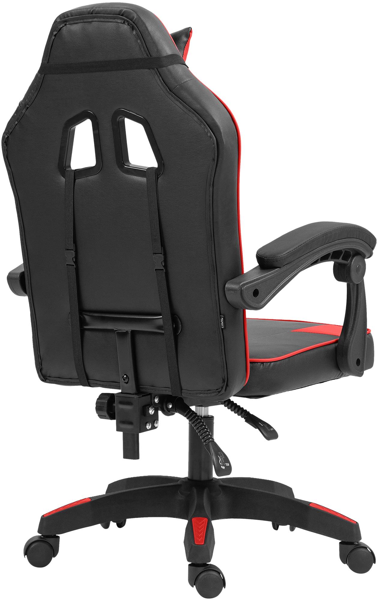 CLP Bürostuhl Orkney I Ergonomischer Gamingstuhl mit Kunstlederbezug I Schreibtischstuhl mit verstellbarer Rückenlehne und Kopfstütze
