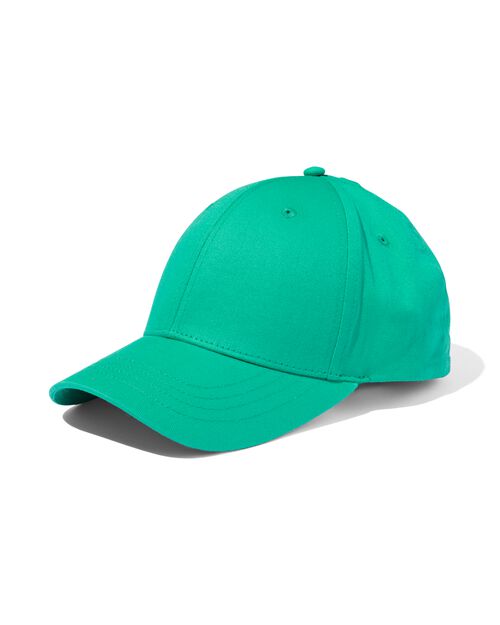 casquette enfant avec rabat coton vert