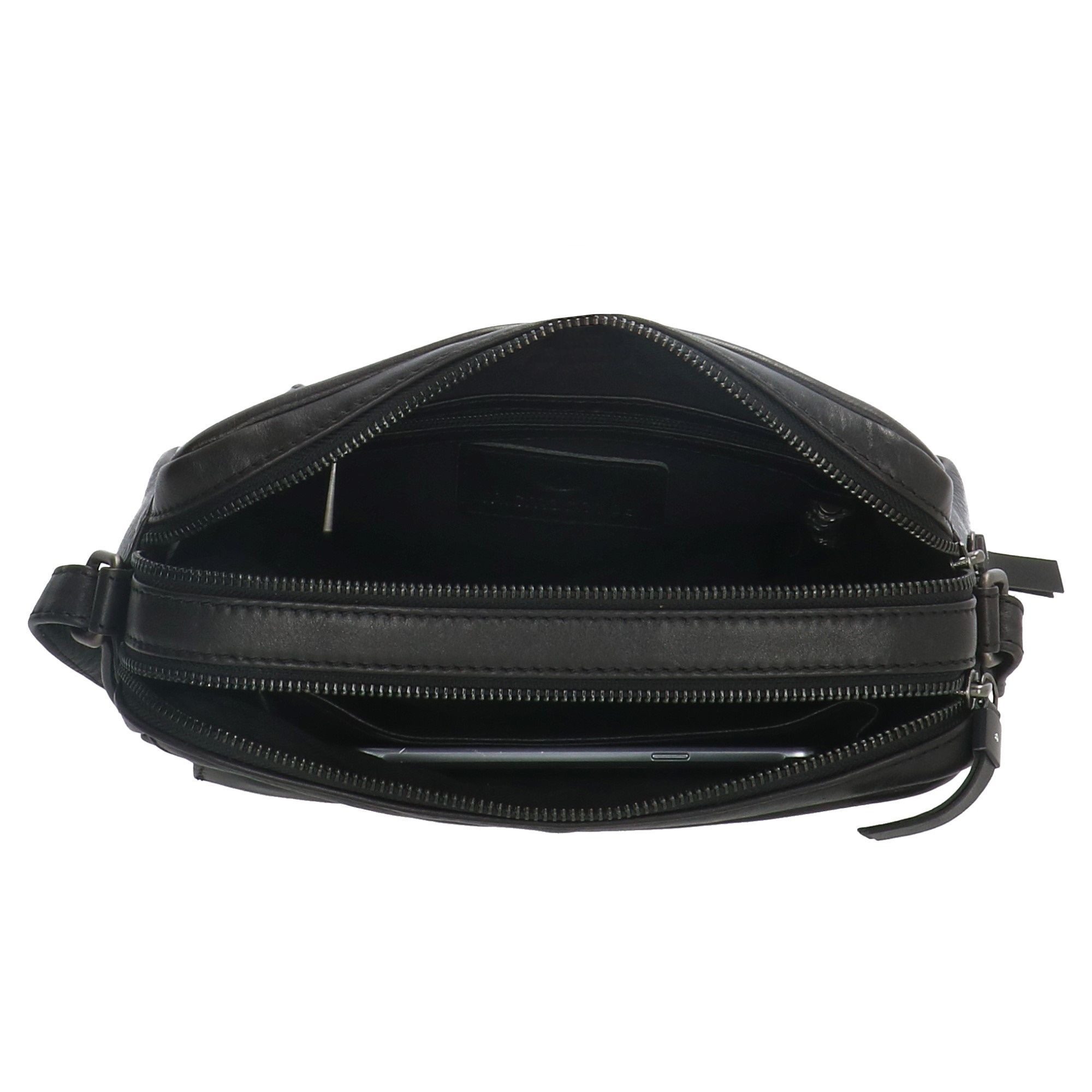 Micmacbags Porto Schoudertas Zwart