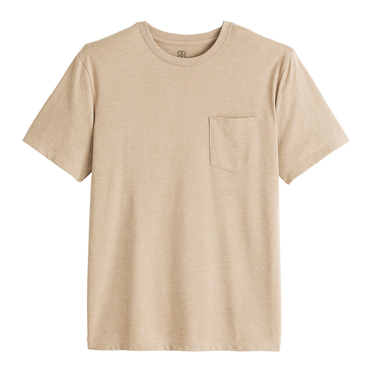 COLEÇÃO LA REDOUTE<br>Camiseta com gola redonda