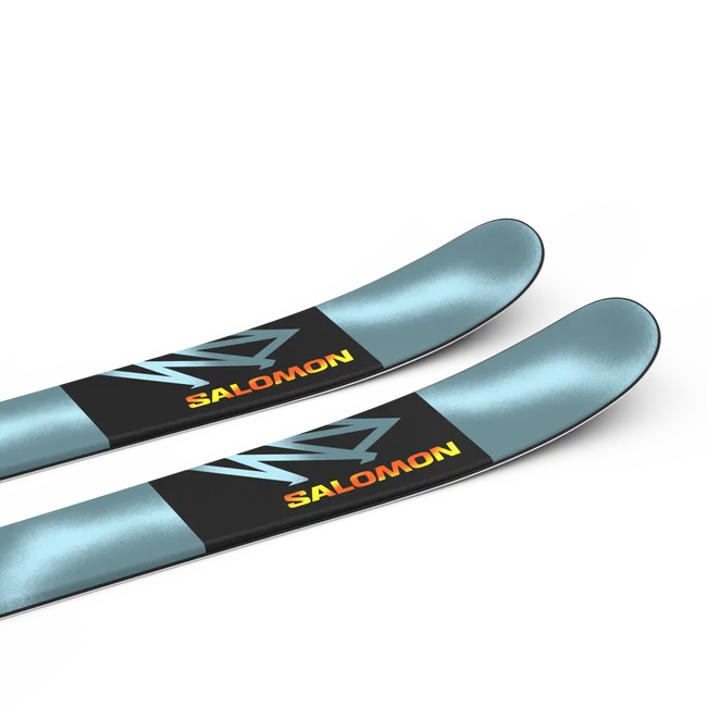 QST SPARK (and M10)  Freestyle-Ski-Set, Unisex Aquatic/FlameOrange