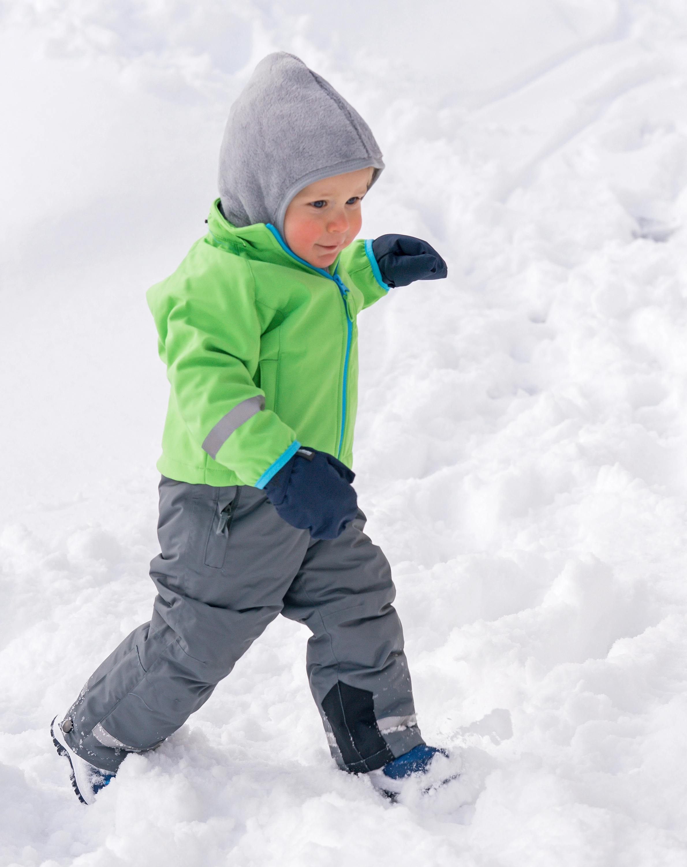 Schneehose WINTER in grau