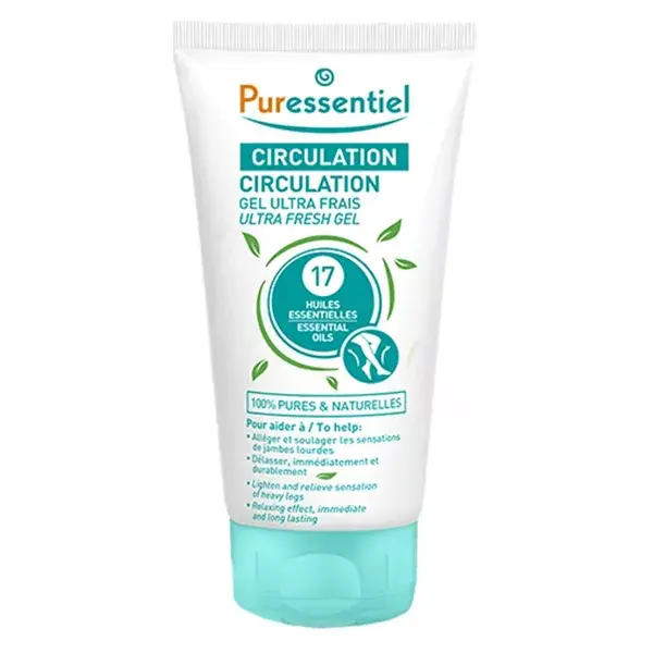 Puressentiel Gel Circulação Ultra Fresco com 17 Óleos Essenciais 125ml